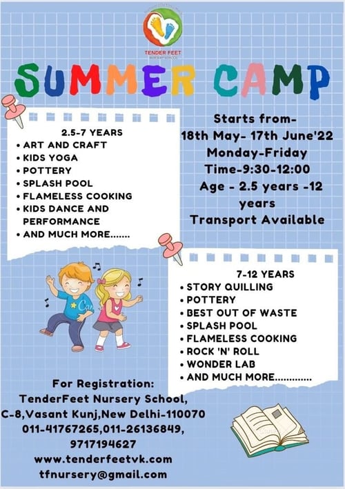 Tender Feet - Summer Camp