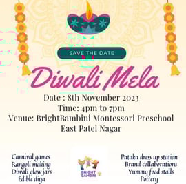 The Bright Bambini-Diwali Mela