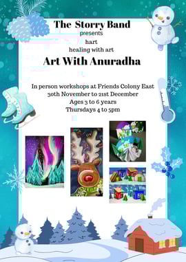 The Storry Band-Hart healing with Art (Art with Anuradha)