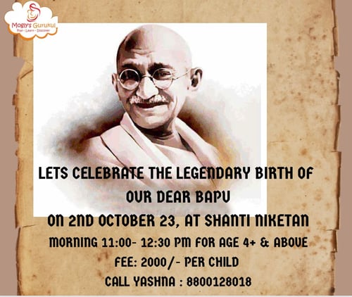 Moglys Gurukul-Gandhi Jayanti