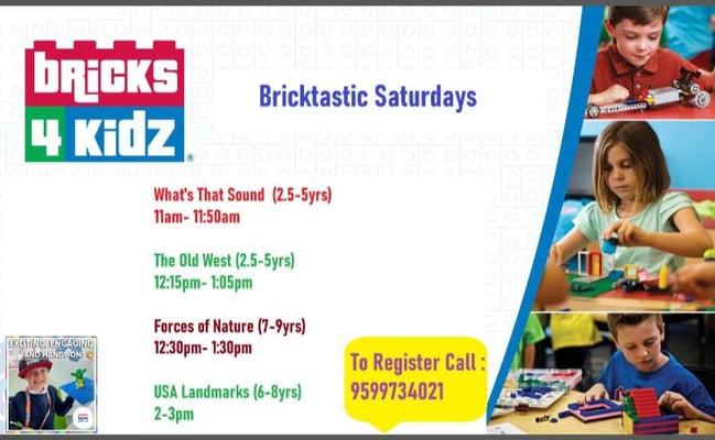 Bricks4 Kidz-Bricktastic Saturdays