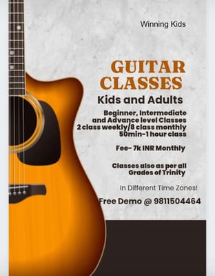 Winning Kids-Guitar Classes