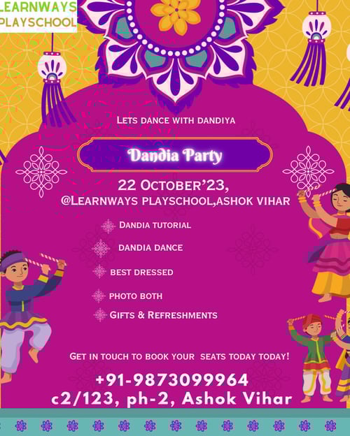 Learnways Playschool-Dandia Party