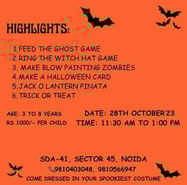 Ekansh-SPOOKTACULAR HALLOWEEN WORKSHOP