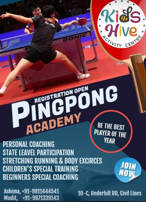 Kids Hive-PINGPONG Academy