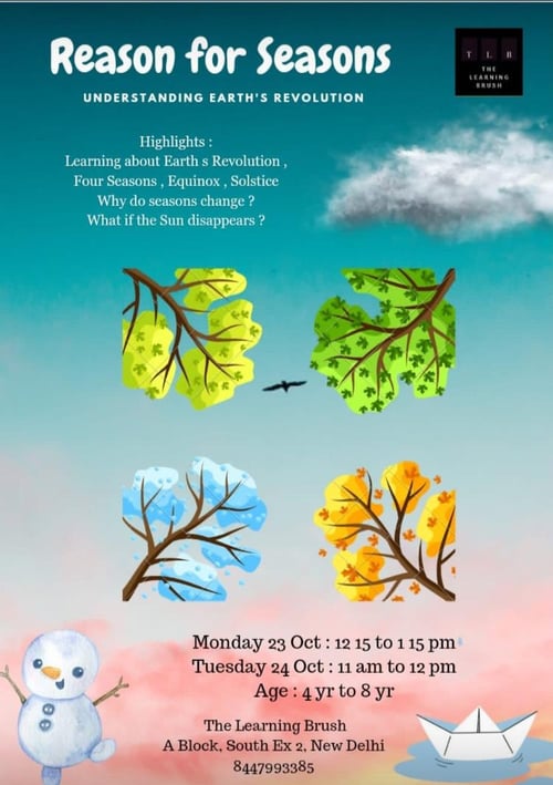 The Learning Brush-Reason for Seasons