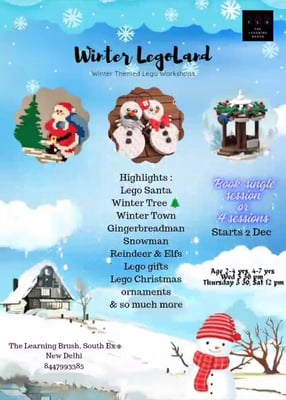 The Learning Brush-Winter Legoland