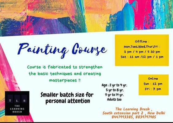 The Learning Brush-Painting Course