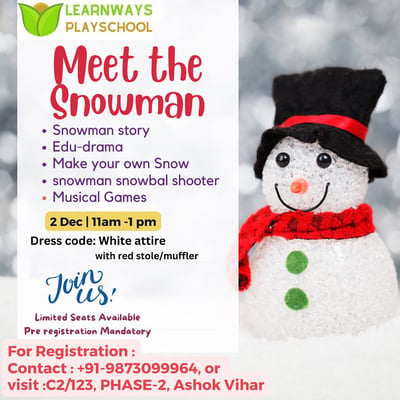 Learnways Playschool-Meet the Snowman