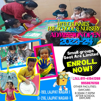 Little Bunnies-Admission open