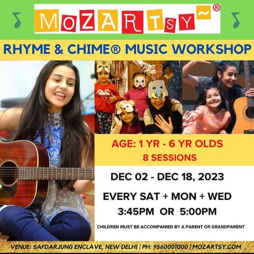 Mozartsy-RHYME & CHIME MUSIC WORKSHOP