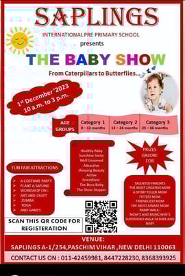 Saplings Pre School-The Baby Show