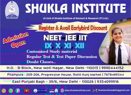 Shukla Institute-Admission open