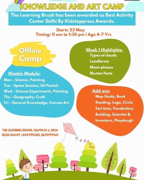 The Learning Brush - Knowledge & Art Camp