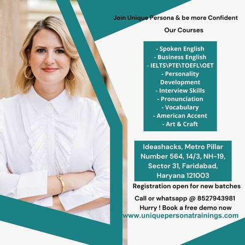 Unique persona trainings-Courses