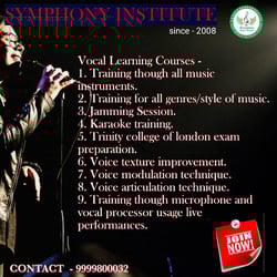 SYMPHONY MUSIC ACADEMY-Vocal Learning Courses