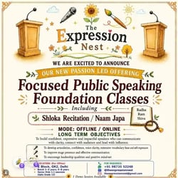The Expression Nest-Public Speaking Foundation Classes