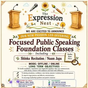 The Expression Nest-Public Speaking Foundation Classes
