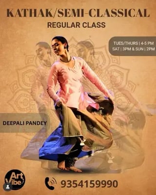 Art Vibe-Dance Studio-kathak and semi classical dance classes