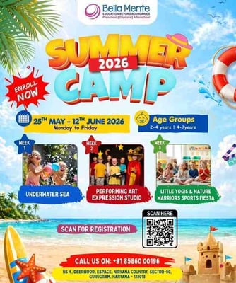 Bella Mente PreSchool-Summer Camp 2026