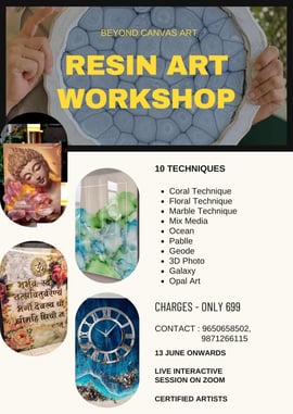 Beyond Canvas Art Studio-Resin Art Workshop