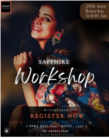 Bhaav Dance Company  -   Sapphire Workshop