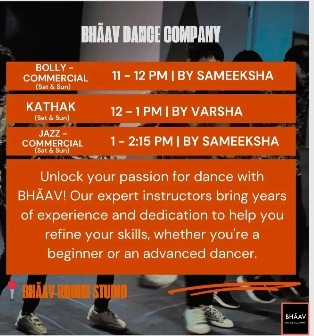 Bhaav Dance Company  -  Dance Classes