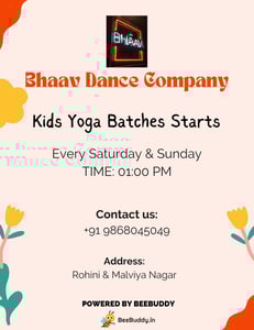 Bhaav Dance Company - Kids Yoga Classes