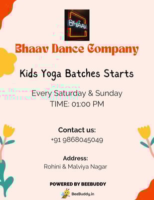 Bhaav Dance Company - Kids Yoga Classes