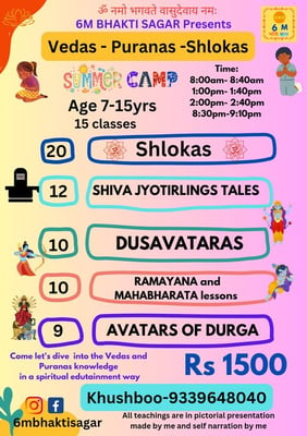 Bhakti Sagar-Summer Camp