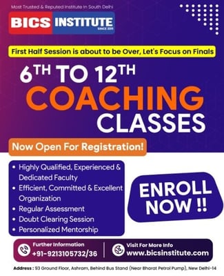 Bics Institute - Kids Tuition Classes