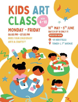 Blooming Ankuram Pre-School & Activity Centre-Kids Art Class