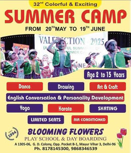 Blooming Flowers Play School-Summer Camp 2026