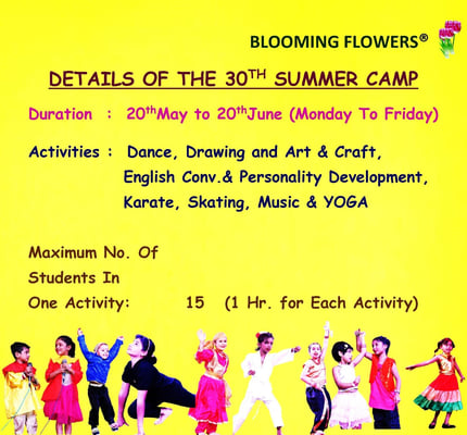 Blooming Flowers - Summer Camp 2024