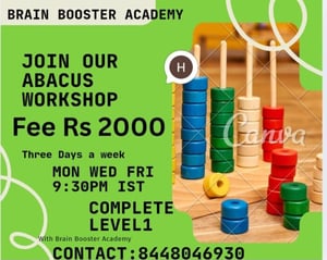 Brain Booster Academy  -  Abacus Workshop