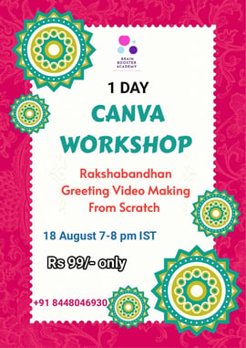 Brain Booster Academy-1 Day canva workshop