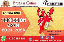 Brats n Cuties-Admission Open 2024-2025