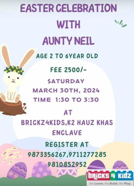 Bricks4 Kidz-Easter Celebration with Aunty Neil