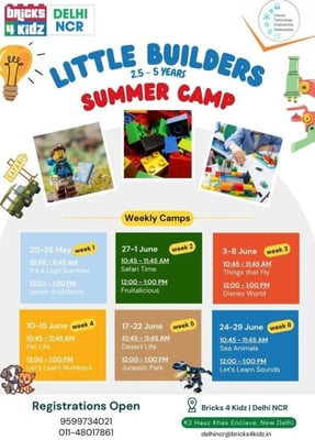 Bricks4 Kidz-Little Builders Summer Camp