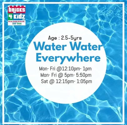 Bricks4 Kidz-Water Water Everywhere  Lego Classes