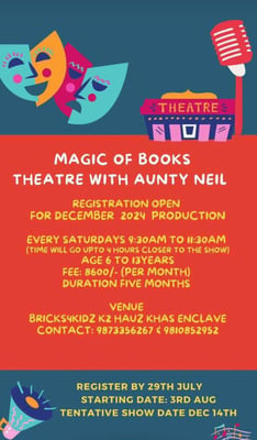 Bricks4 Kidz-Magic of books theatre with aunty neil