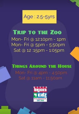 Bricks4 Kidz-Trip to the Zoo