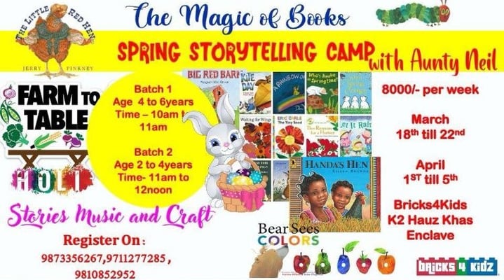 Bricks4 Kidz-Spring Storytelling Camp By Aunty Neil