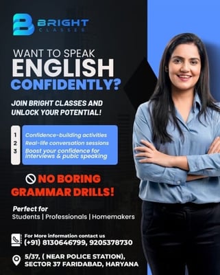 Bright Classes  -  Engligh Speaking Classes