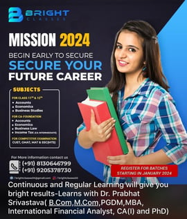 Bright Classes-Classes For 11th & 12th mission 2024