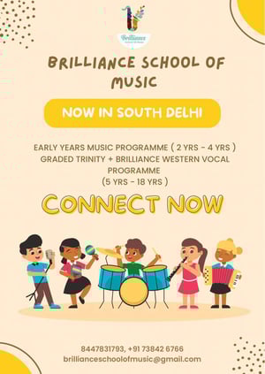 Brilliance School Of Music-Early years music programme and Graded trinity brilliance western vocal programme