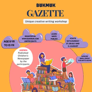Bukmuk-Gazette Unique creative writing workshop