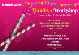 Curious Minds-Dandiya workshop