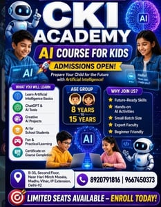 CKI ACADEMY-AI Course for Kids