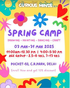 Curious minds DIY- Spring camp